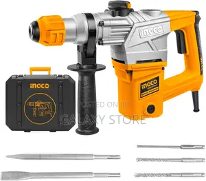 Ingco Rh150038 Rotary Hammer 950rpm 3functions Drill Chisel Heavy Duty