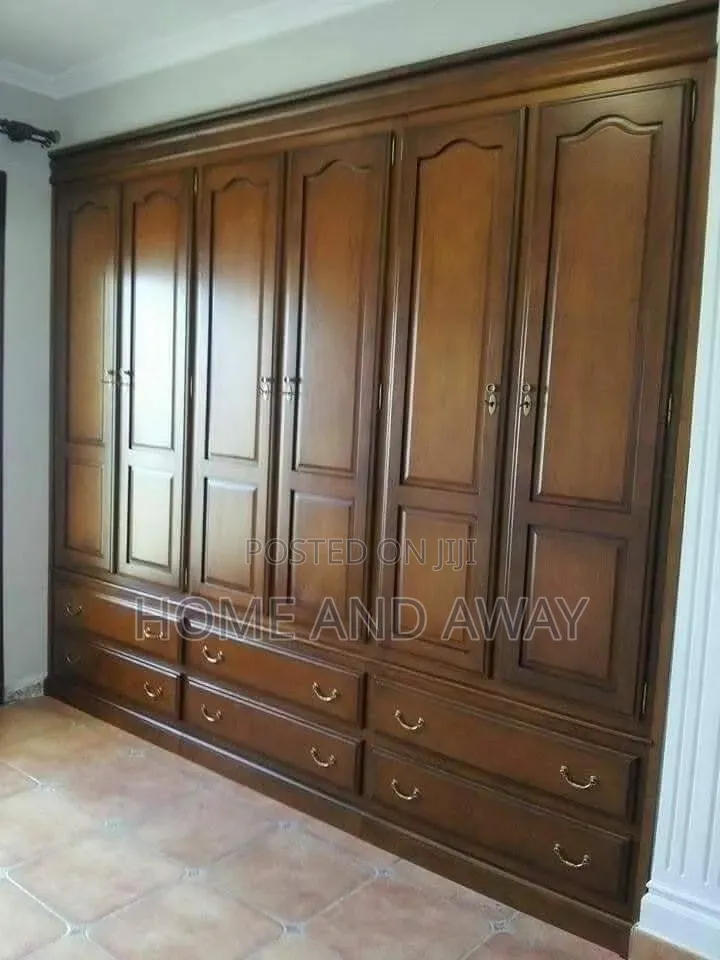 Wooden Wardrobes From 2,400,000/- In Any Colour Order With Us Now
