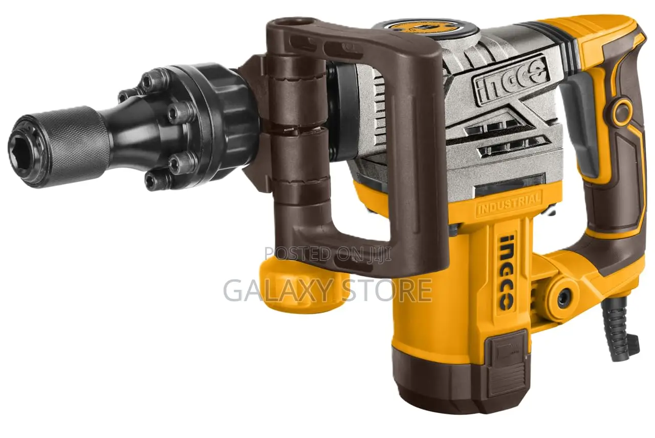 1300w 7kg Demolition Breaker With 2 Chisels - 20j Impact Force