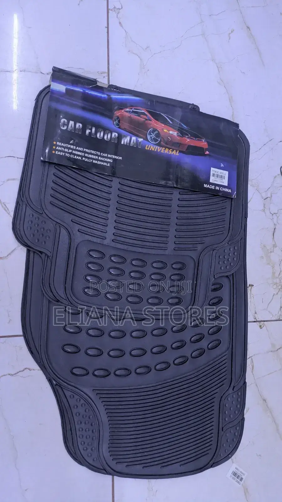 Rubber Car Floor Mats Set