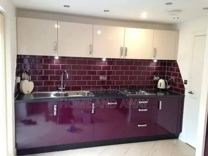 Single Lane Kitchen Cabinets From 7,000,000/- In Any Colour Order Now
