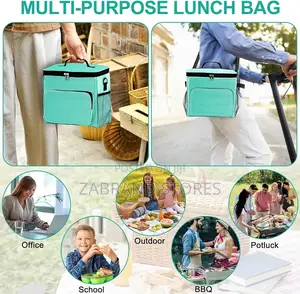 Portable Insulated Food Delivery Bag