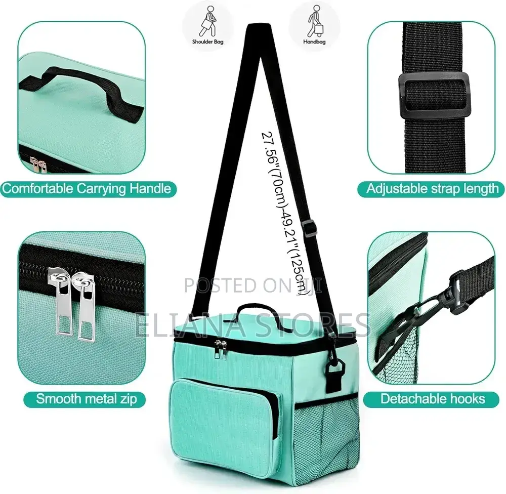 Portable Insulated Food Delivery Bag