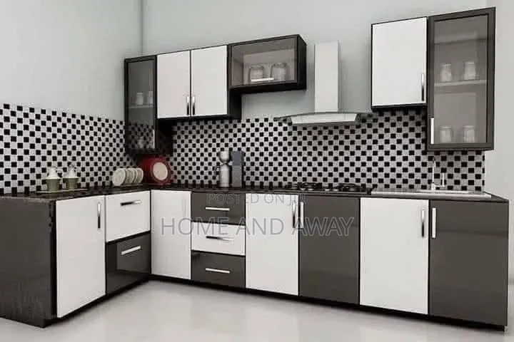 Full Kitchen Cabinets Installation From 1,000,000/- Per Running Meter