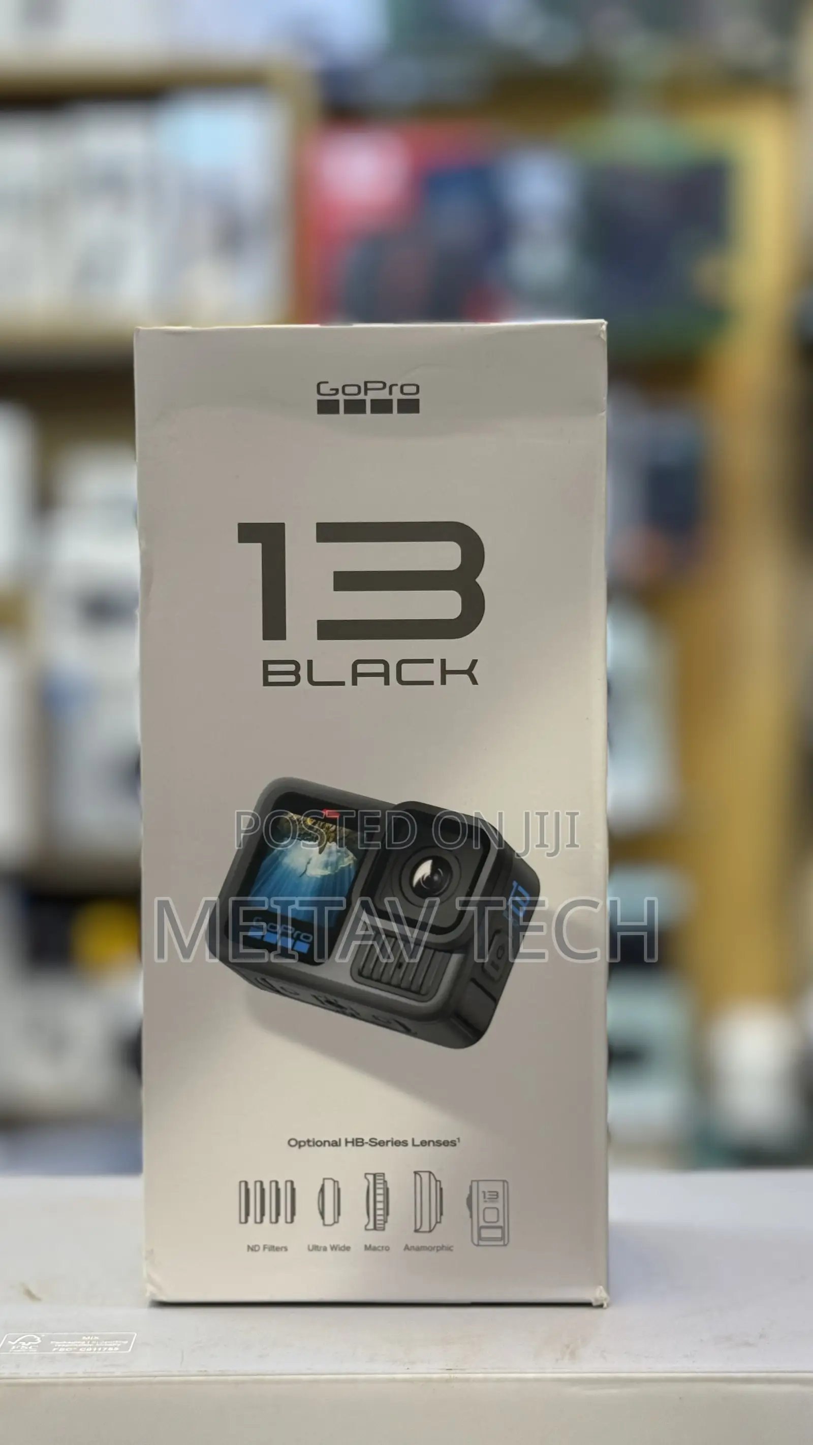 Gopro Hero 13 Black Action Camera With Hb Series Lenses