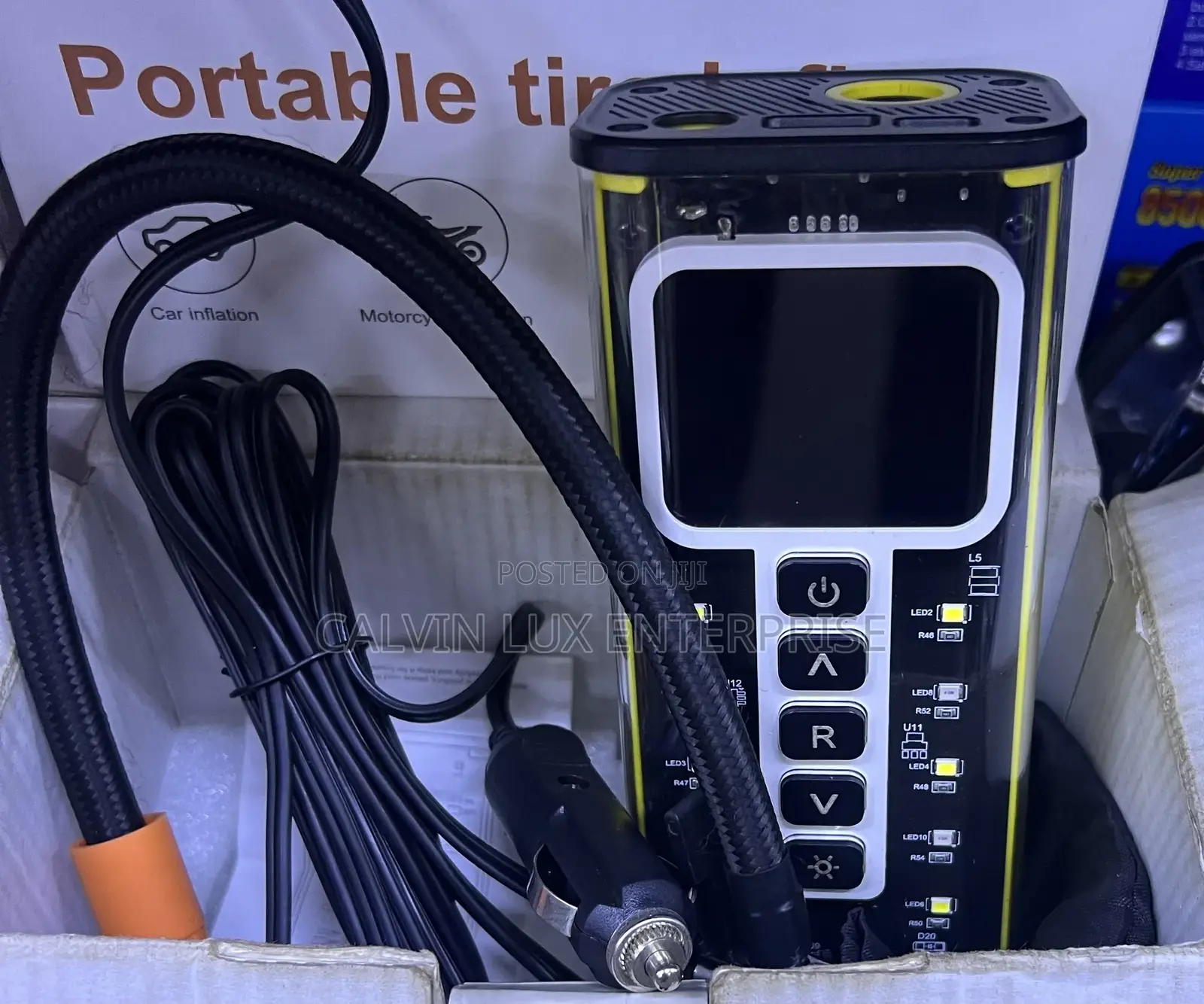 Car Tire Pump Inflator Rechargeable