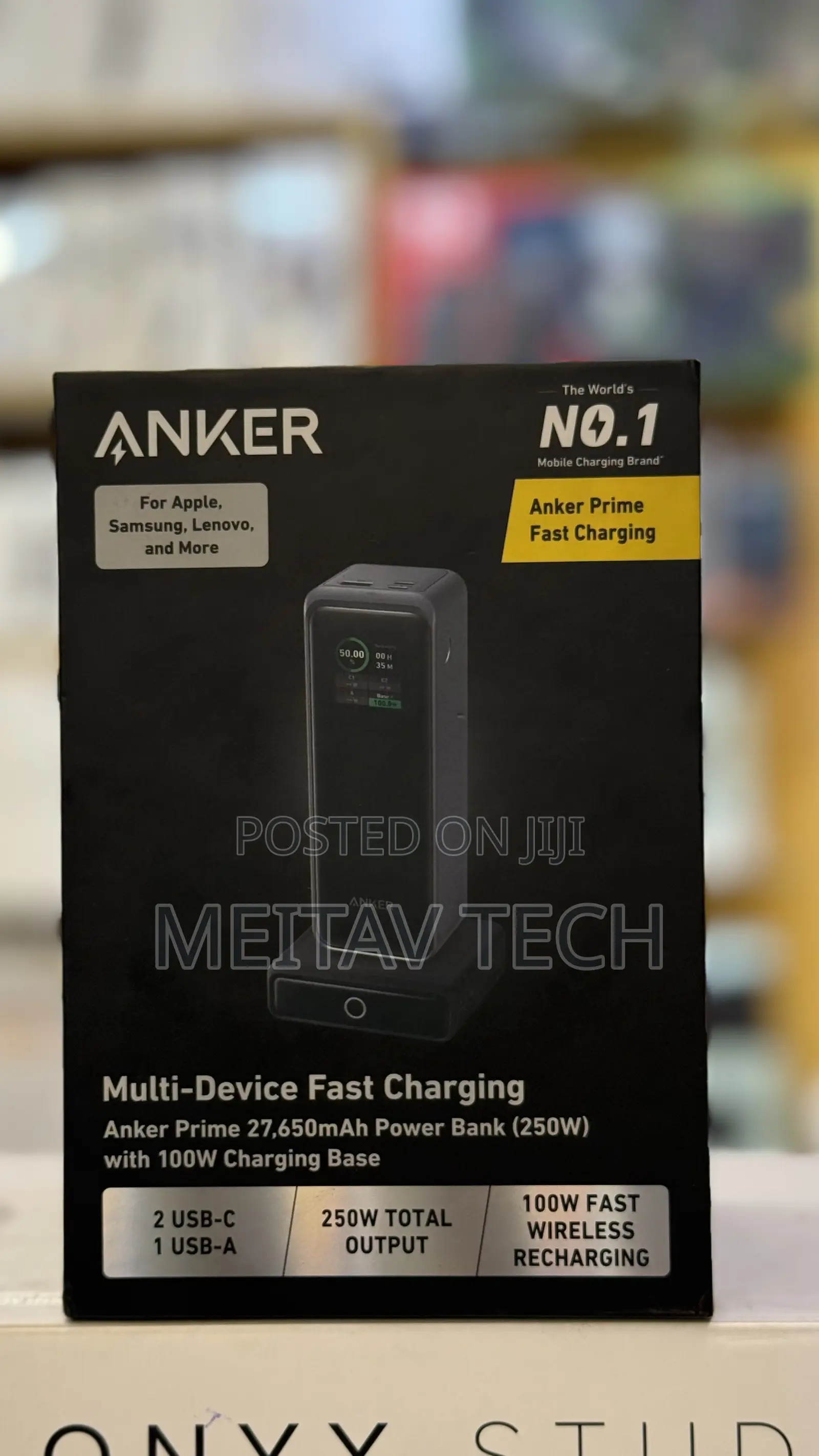 Anker Prime 27,650mah Powerbank 250w