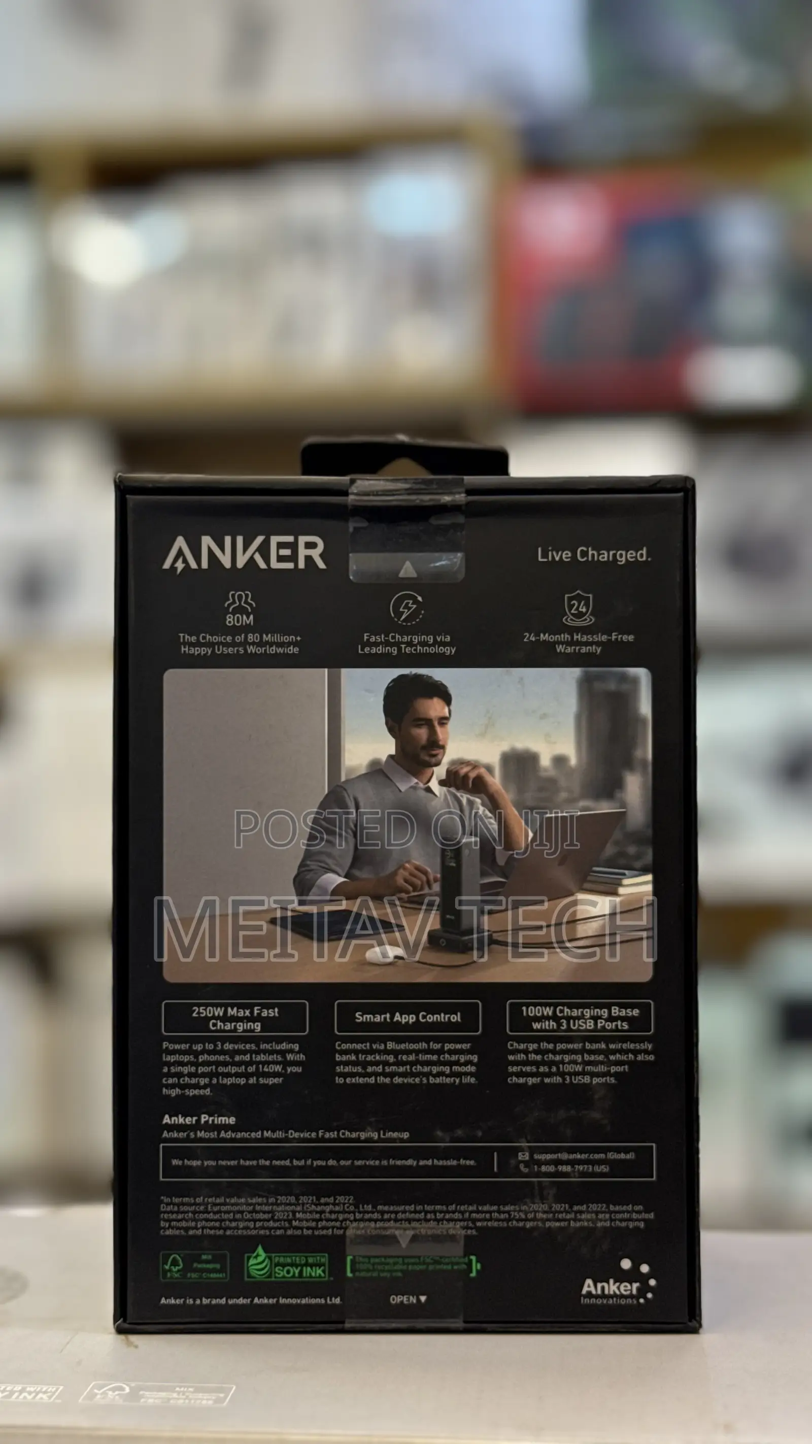 Anker Prime 27,650mah Powerbank 250w