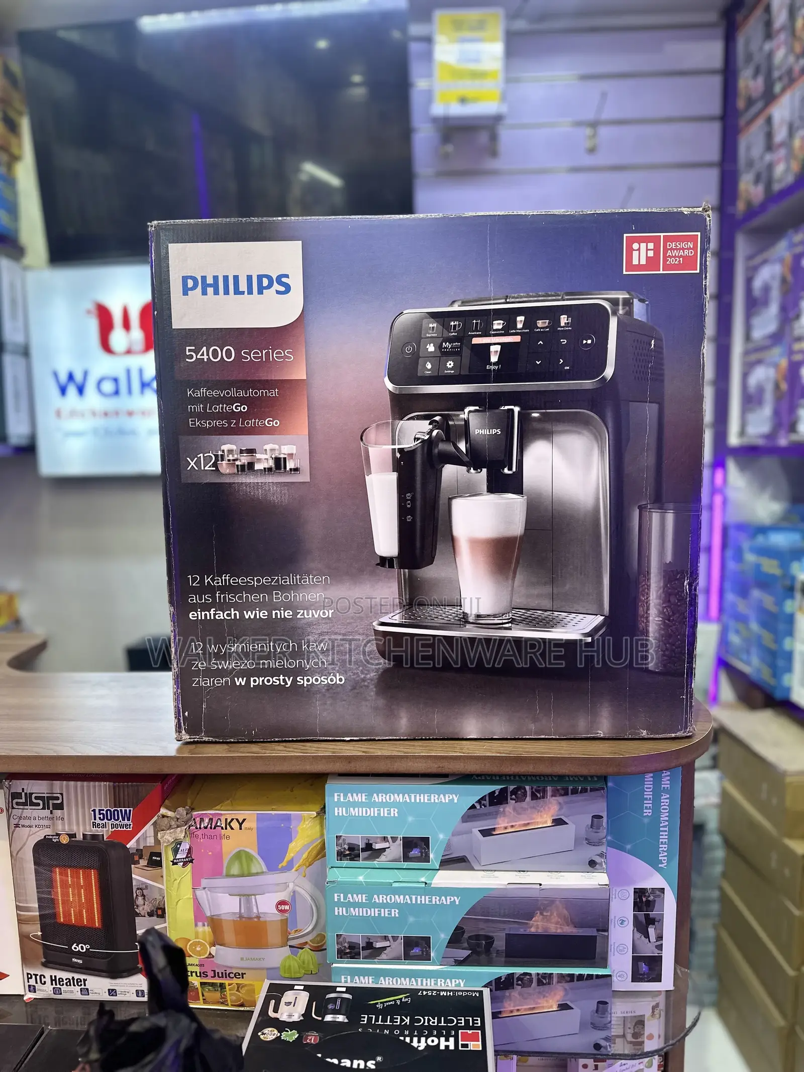 5400 Series Original Commercial Digital Phillips Coffee Machine