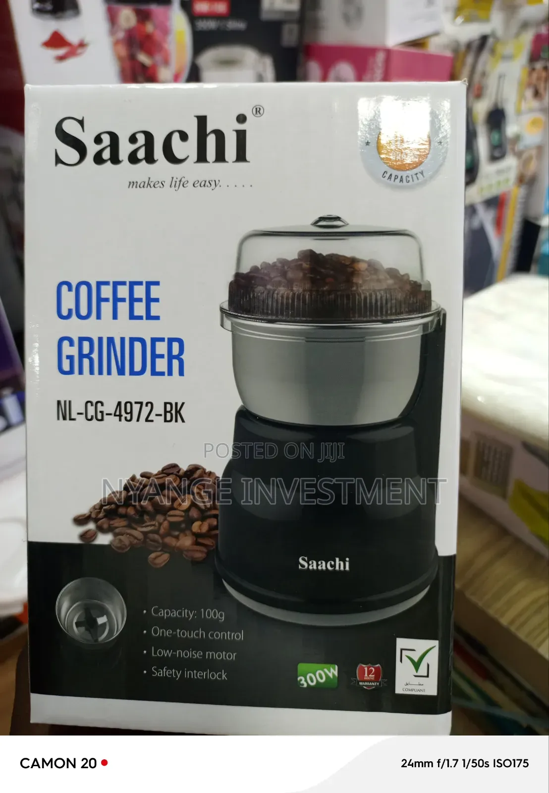 Sachi Coffee Grinder 100m. Coffee Grinder