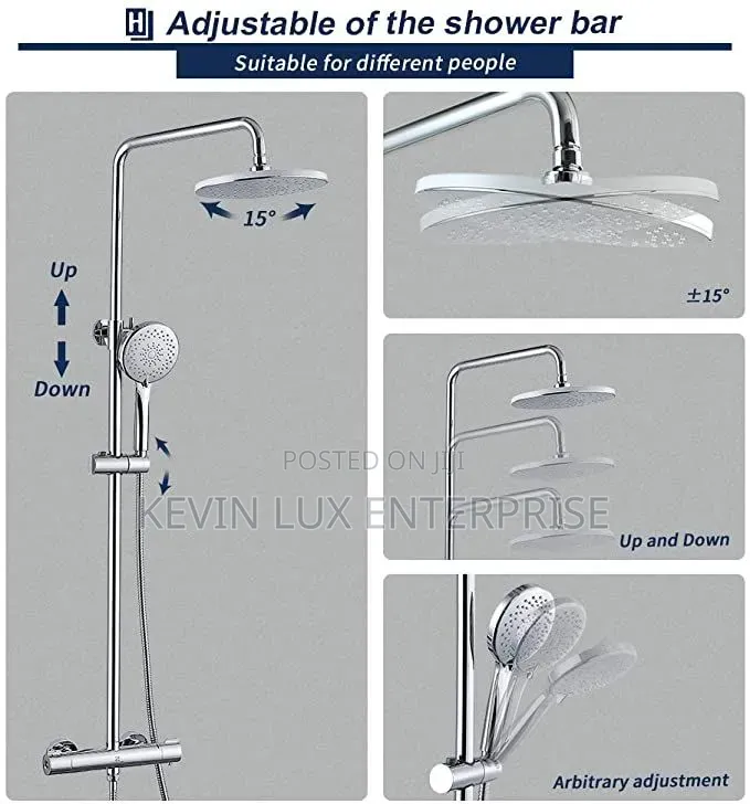 Shower Set Adjustable