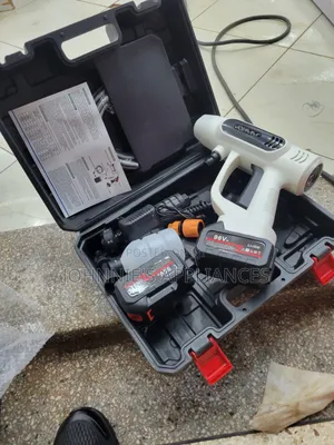 Cordless High-Pressure Car Washer Blower Kit (96v Li-Ion, Portable 96v