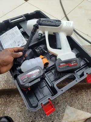 Cordless High-Pressure Car Washer Blower Kit (96v Li-Ion, Portable 96v