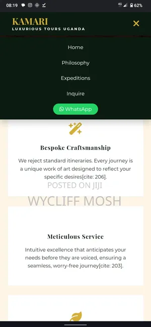 Tourism Site /Landing Page