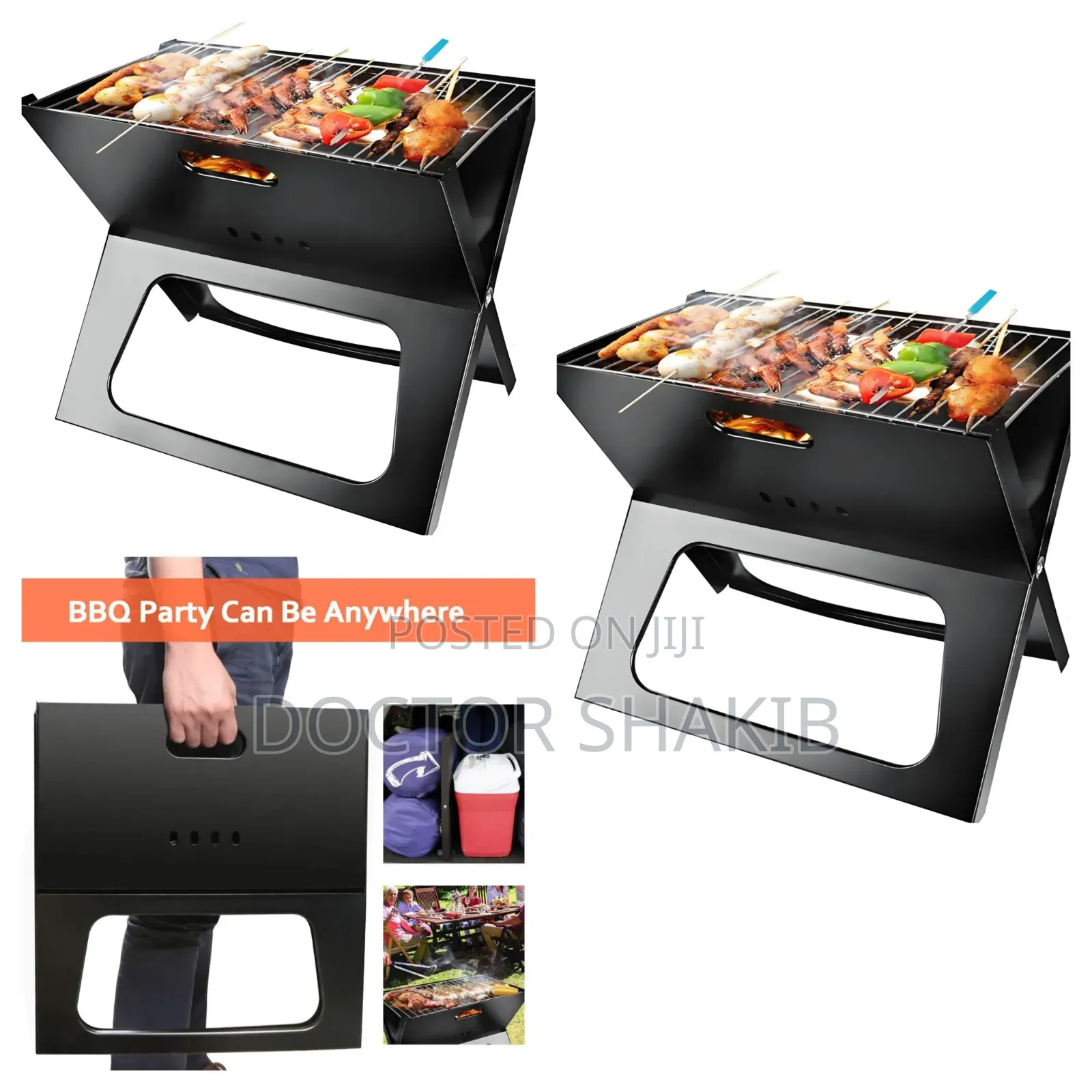 Moclever Foldable Charcoal Grill