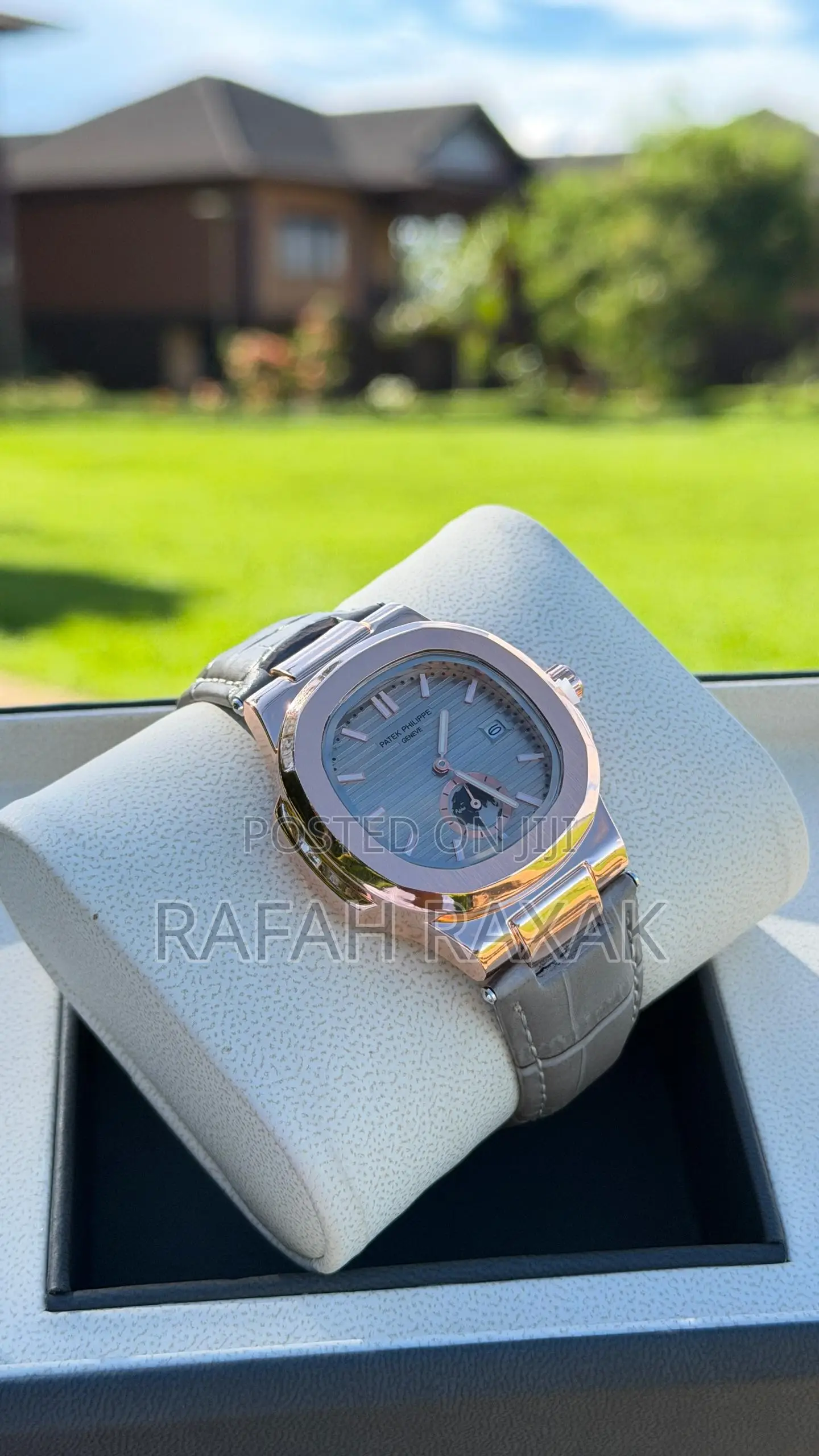 Gold Stainless Steel Case Version of Patek Philippe Nautilus Chronogra