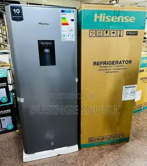 Brand New 229l Hisense Single Door Fridge With Water Dispenser