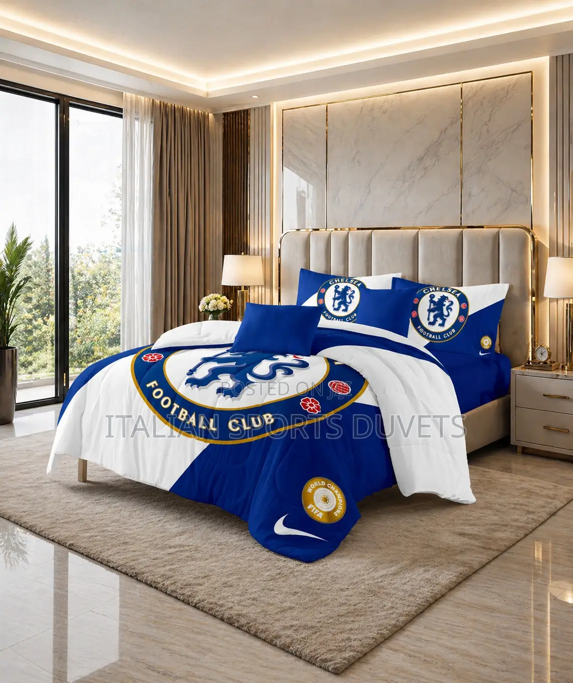 Chelsea Fc Duvet Set (Available in 5x6 6x6 Sizes)