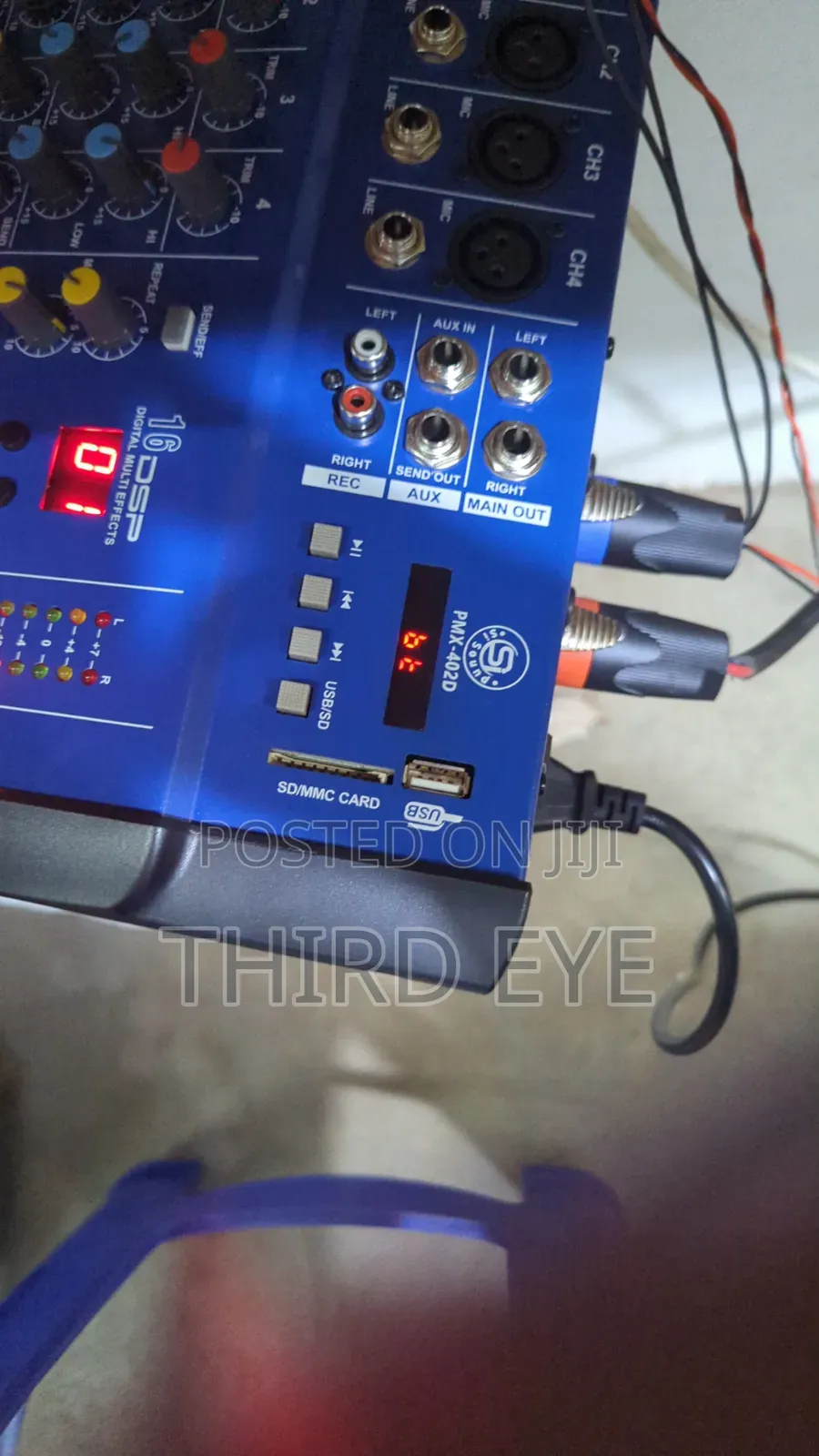 Amplified Mixer 4 Channel