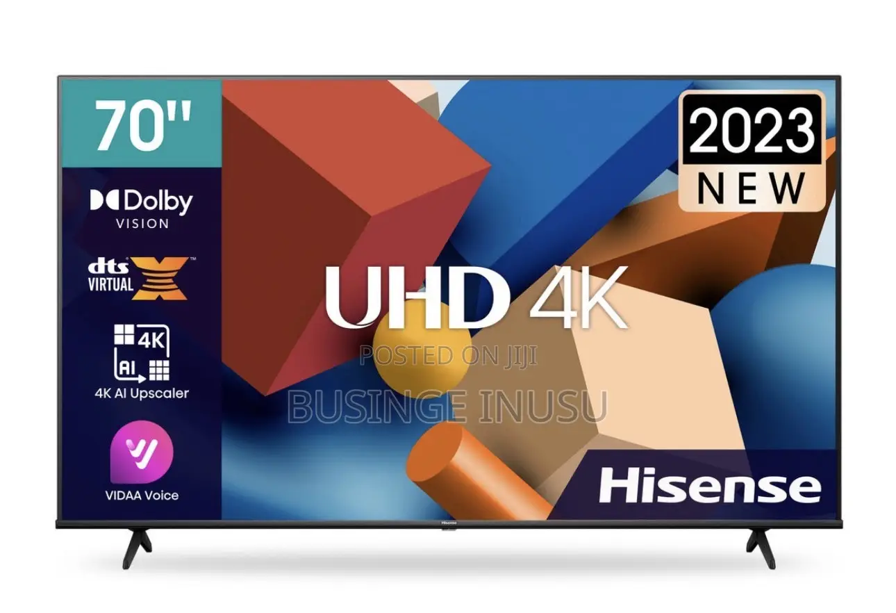 Brnad New 70 Inch Hisense Smart Tv Available