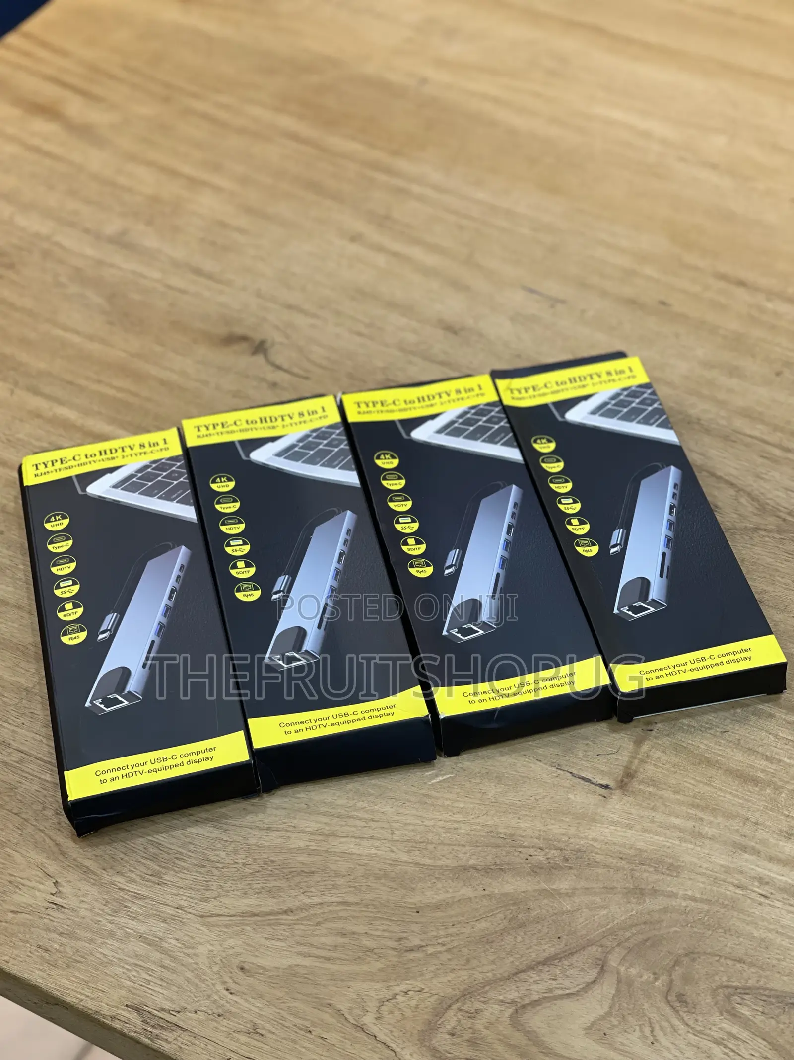 8-in-1 Usb-C Hub – All-in-One Connectivity