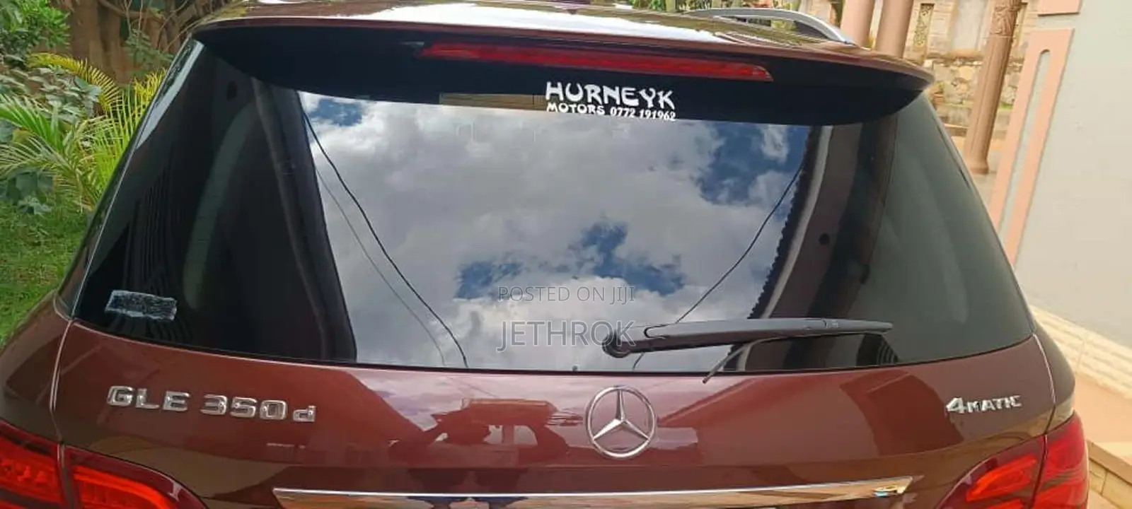 Mercedes-Benz GLE-Class GLE 350d 4MATIC 2017 Brown