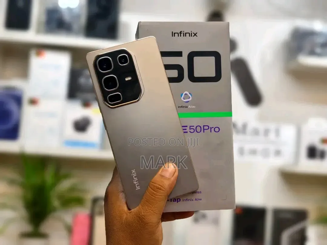 New Infinix Note 50 Pro 256 GB Gold