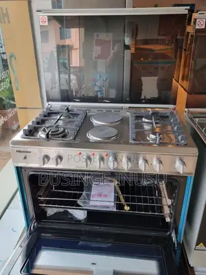 Brand New Hisense 90x60cm (4+2) Cooker Available