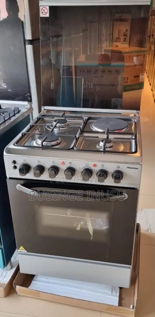 Brand New Hisense 60x60cm (3+1) Cooker Available