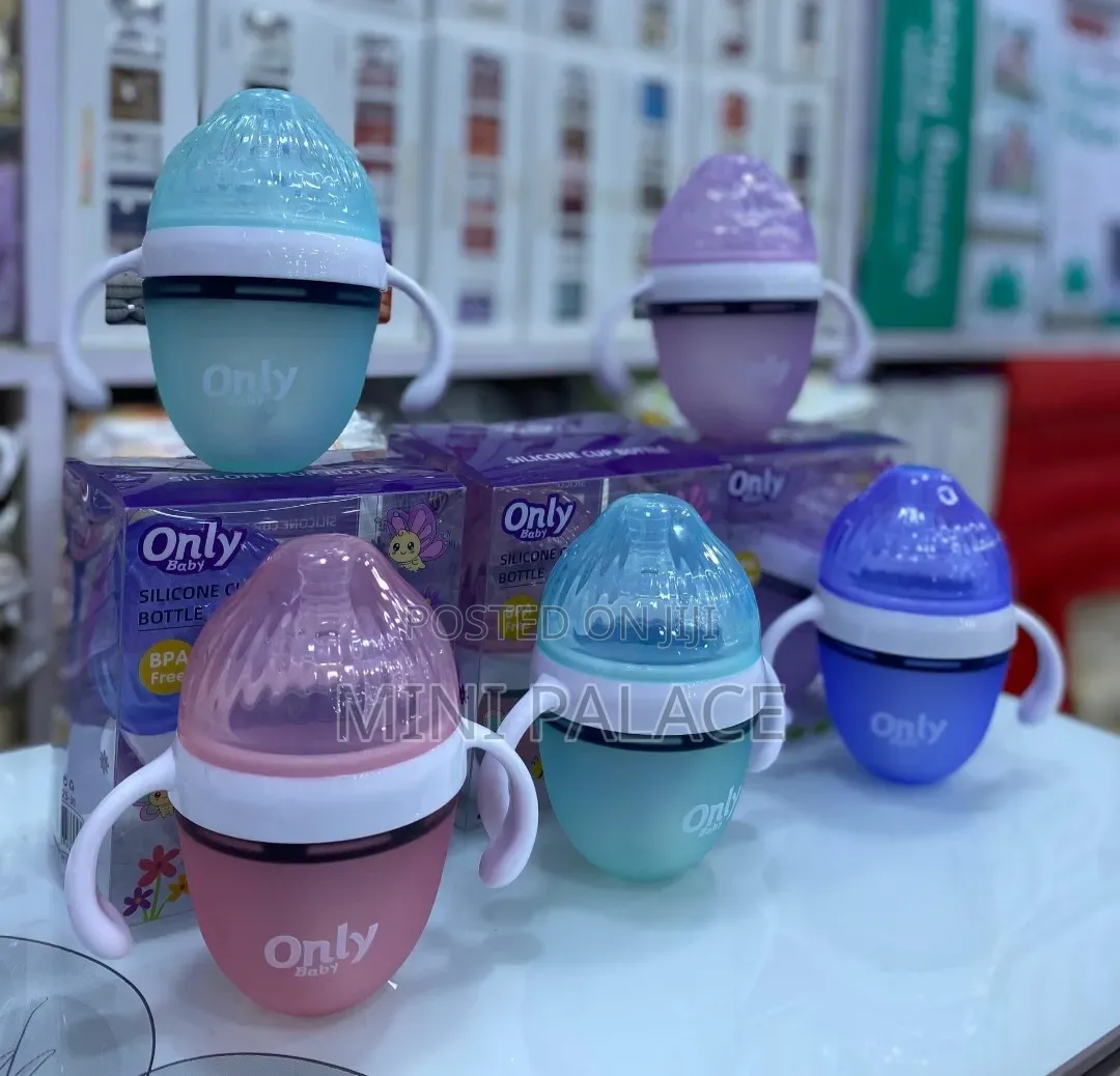 Baby Silicone Feeding Bottle