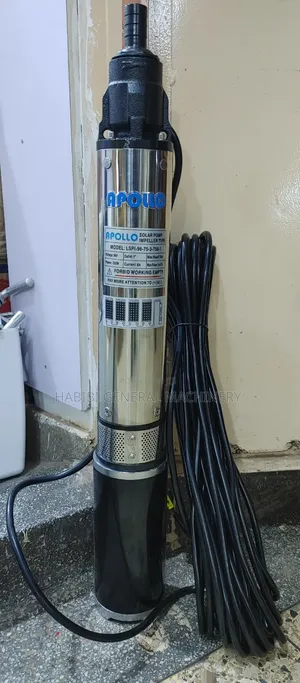 Apollo 75m High Quality Submersible Solar Water Pump