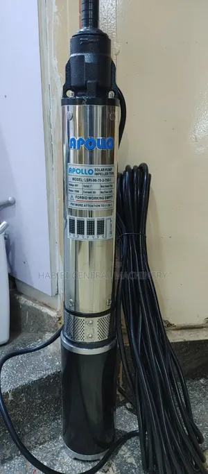 Apollo 75m High Quality Submersible Solar Water Pump