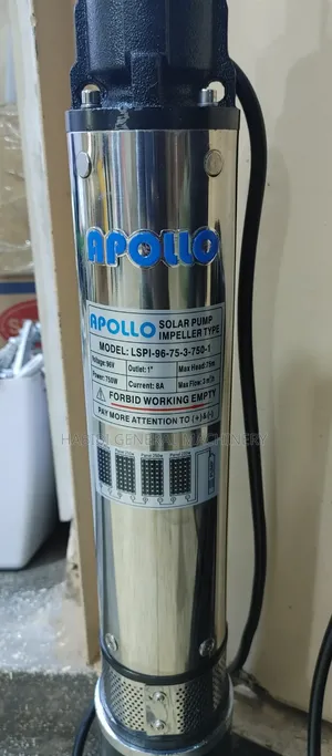 Apollo 75m High Quality Submersible Solar Water Pump