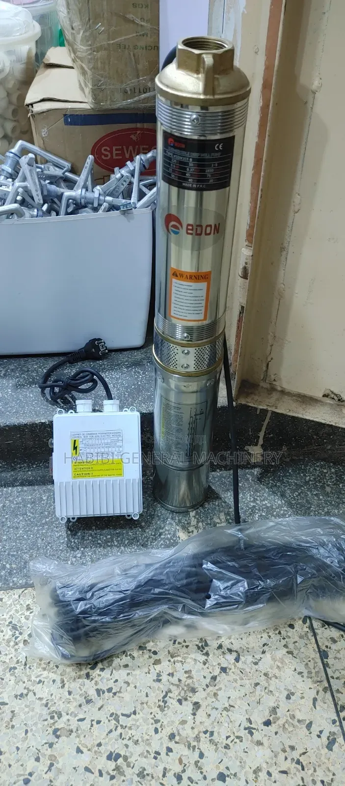 50m Electric Edon Submersible Well Pump