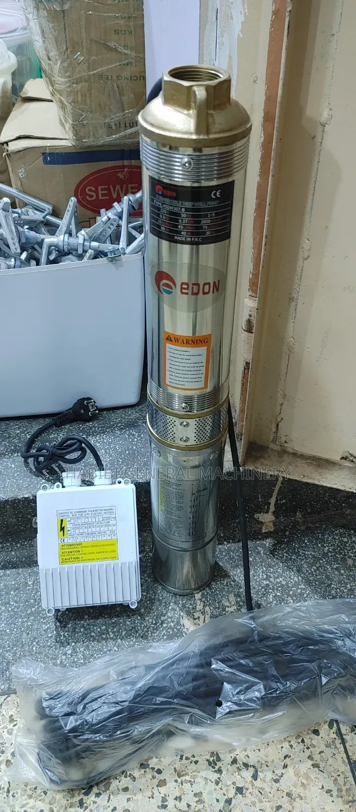 50m Electric Edon Submersible Well Pump