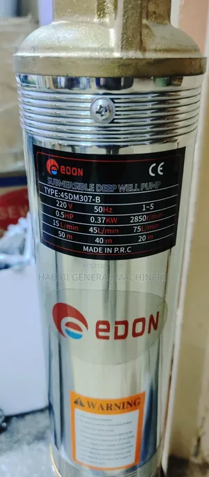 50m Electric Edon Submersible Well Pump