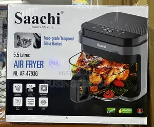 Brand New 5.5 Saachi Glass Air Fryer Available