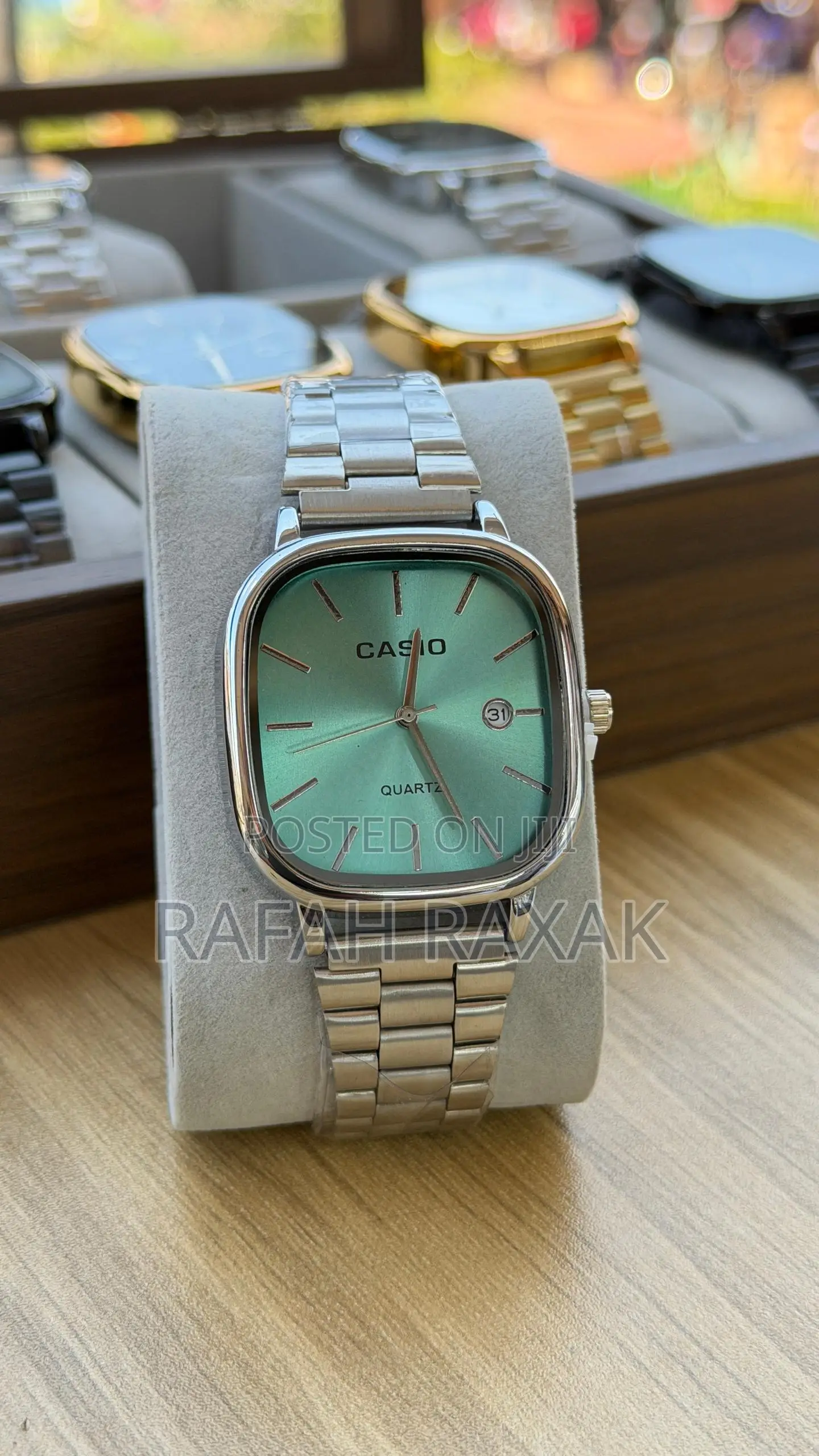 Silver Strap Casio Quartz Lady’S Watch
