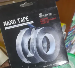 3 Pieces of Double Sided Transparent Nano Tape