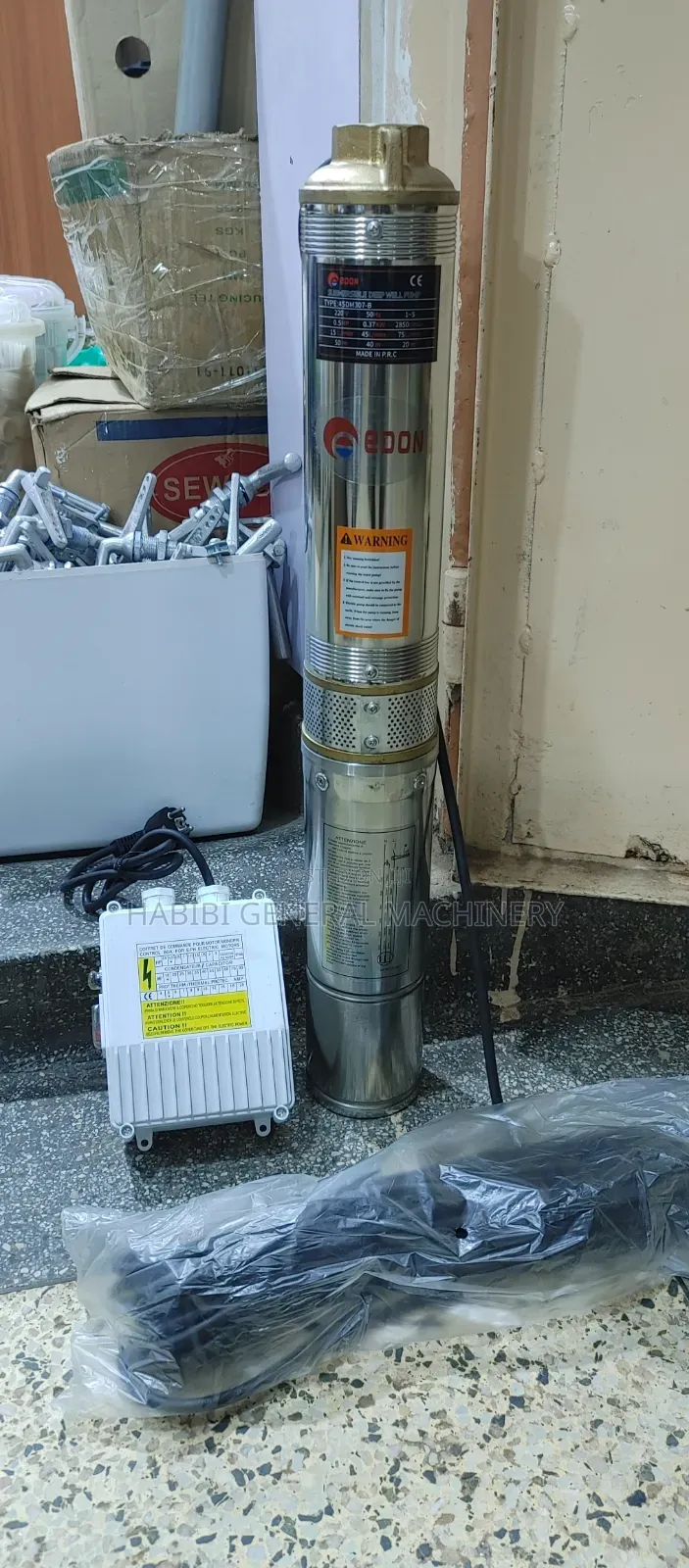 High Quality/High Production Electric Edon 50m Submersible Water Pumps