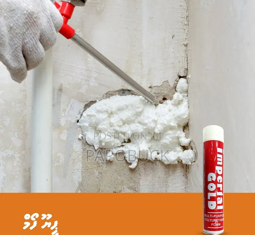 Imperial Gold Multi-Purpose Polyurethane Foam.