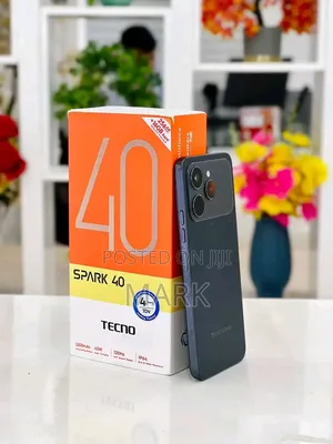 New Tecno Spark 40 256 GB Black