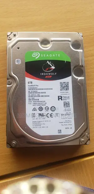 6tb Seagate Iron Wolf HDD Hard Drive