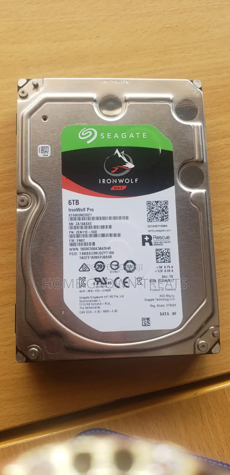 6tb Seagate Iron Wolf HDD Hard Drive