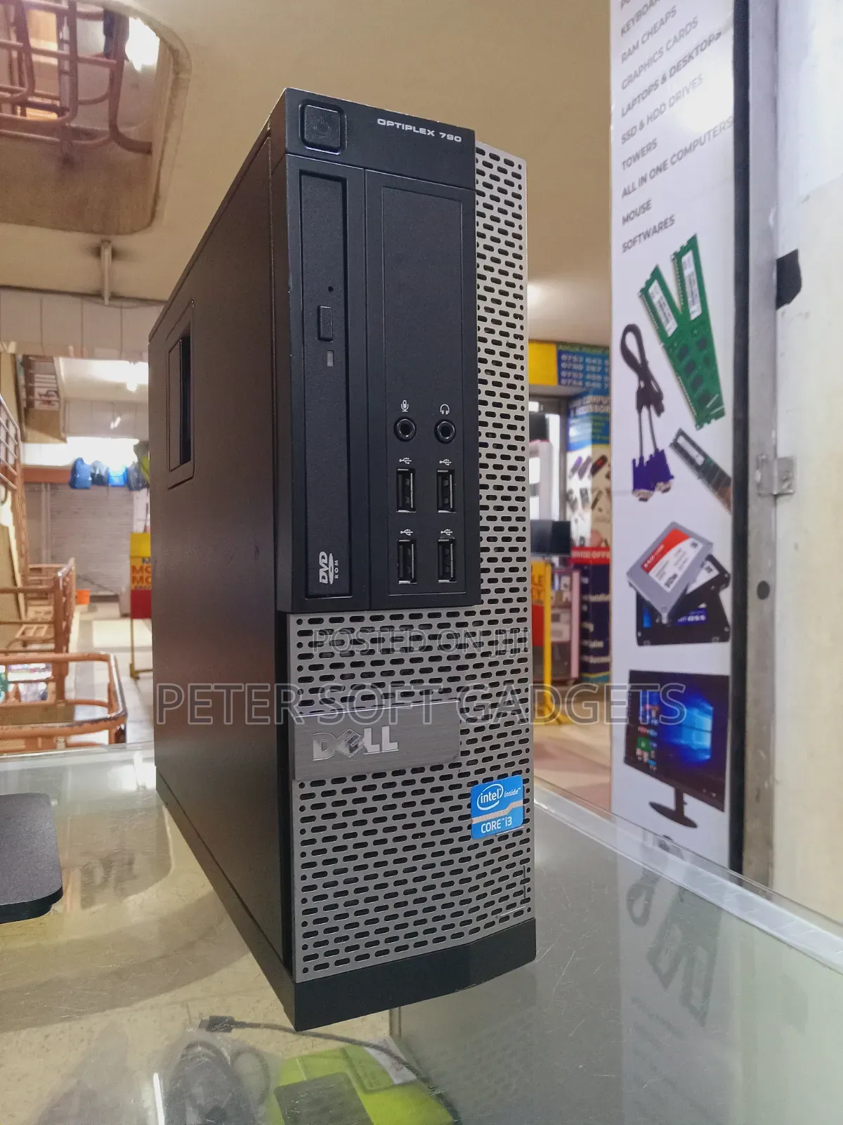 Desktop Computer Dell OptiPlex 790 4GB Intel Core i3 HDD 500GB