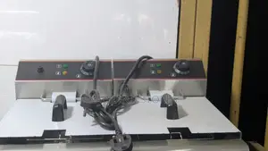 Heavy Duty Commercial Double Cobber Deep Fryer