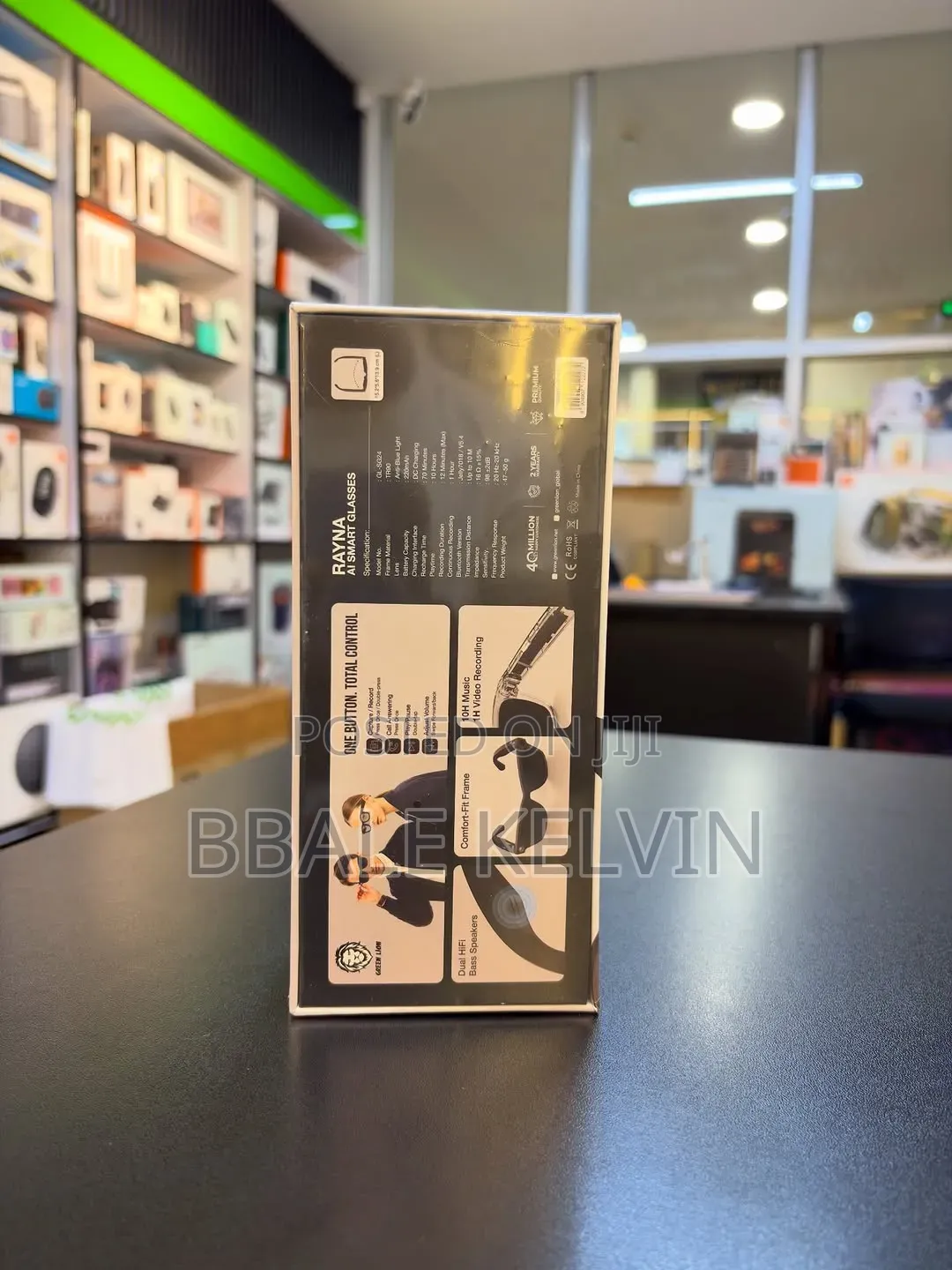 Green Lion Rayna Ai Camera Smart Glasses, Up To 10 Hours Playback Time