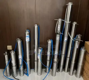 250w-7500w Solar Borehole Water Pumps 40m-280m Head Ac/Dc