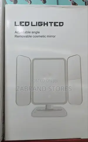 Led Light Adjustable Angel Removable Cosmetic Mirror