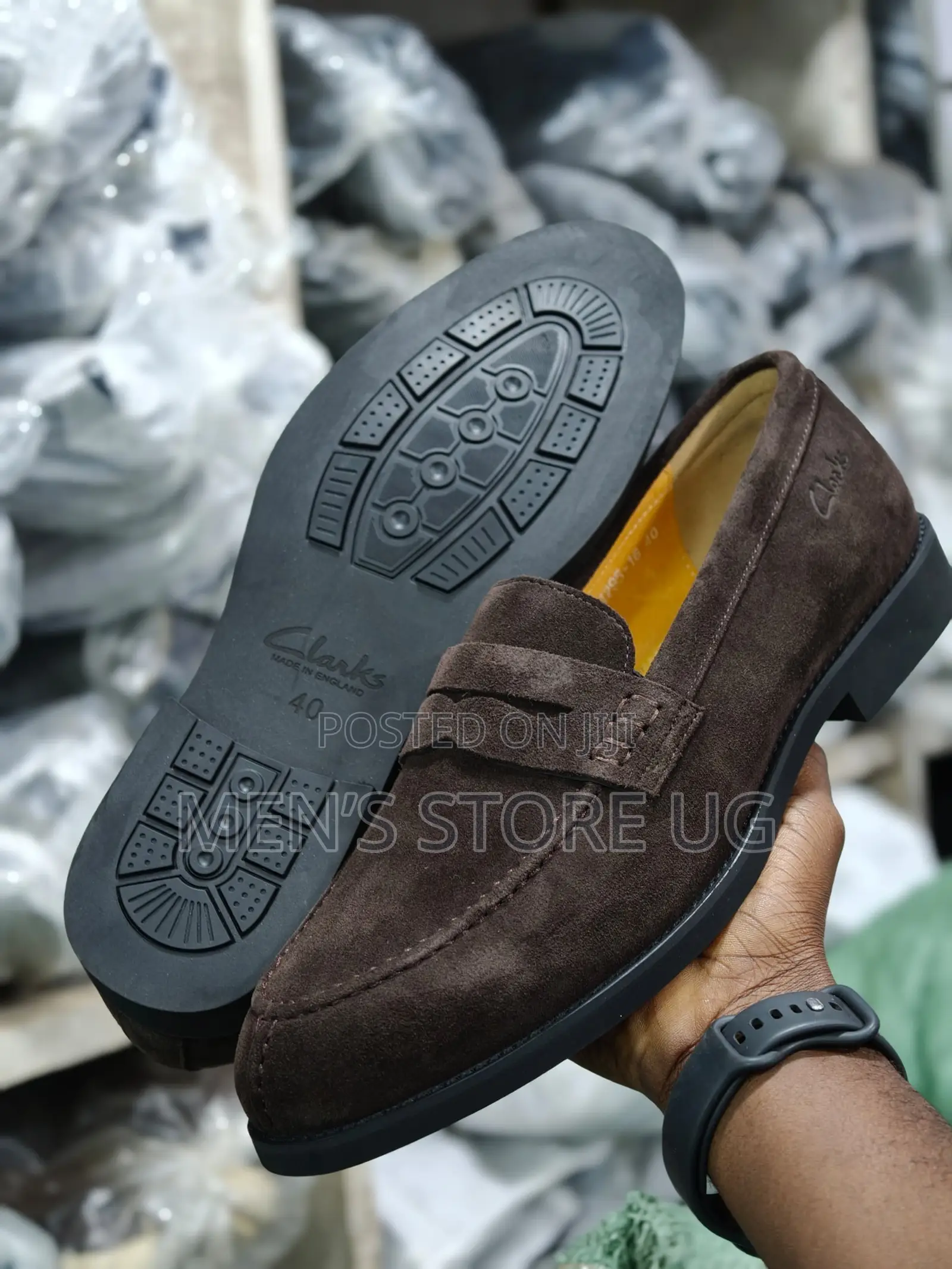 Men’S Classic Genuine Suede Flip in Loafers